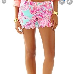 Lilly pulitzer buttercup short size 0